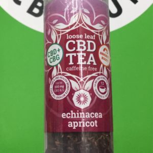 Echinacea Apricot One Love Tea Full Spectrum CBD/CBG Tea 200mg
